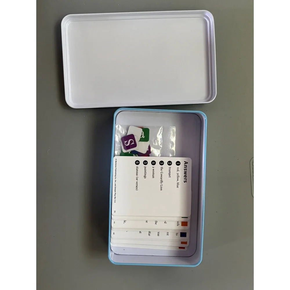 University Games Brain Quest Smart! Educational Card Game in Travel Tin 01714